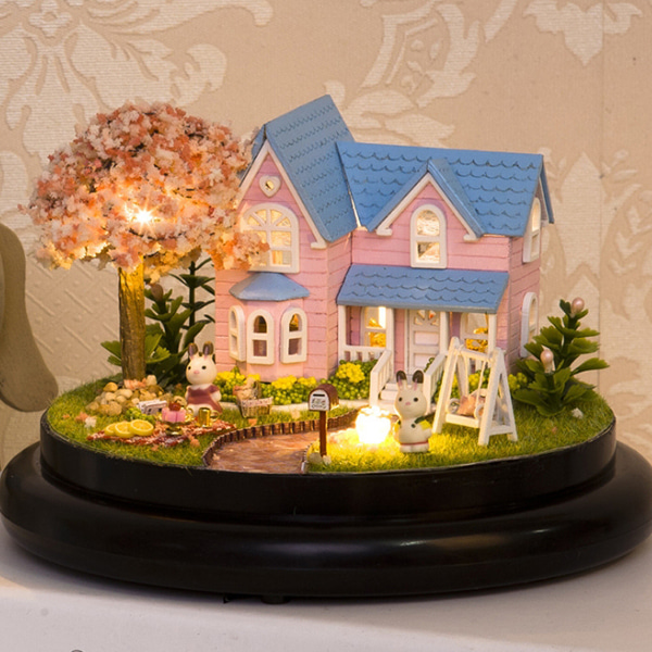 DIY 미니어처 돔하우스 - 벚꽃하우스