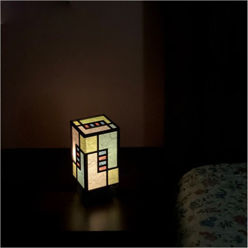 한지공예 조각보 LED 램프 만들기 KIT