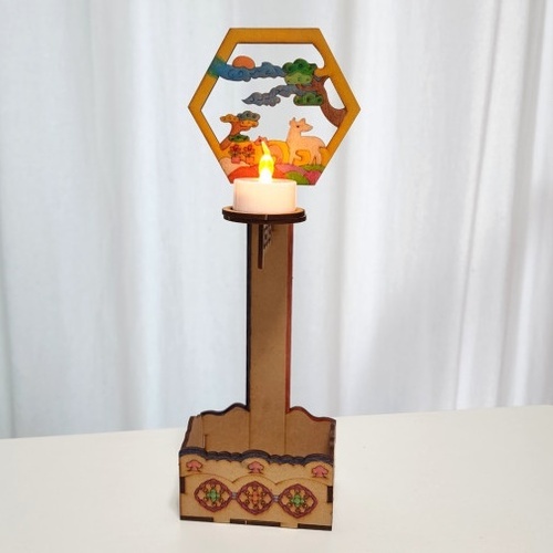 전통 촛대 컬러링 DIY KIT