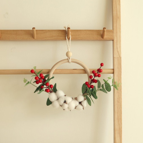 크리스마스 리스 만들기 DIY KIT 망개나무 열매
