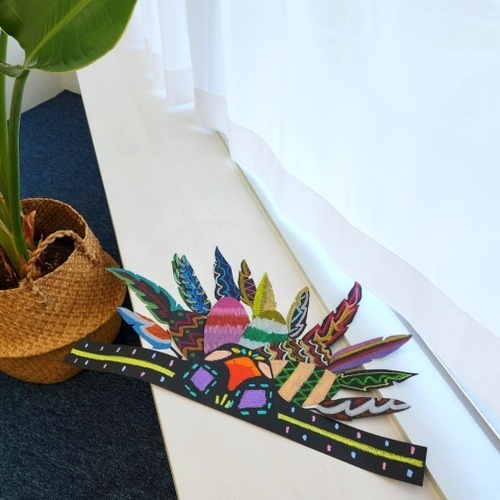 인디언 모자 머리띠 만들기 DIY 미술 키트 세계 여러나라 놀이
