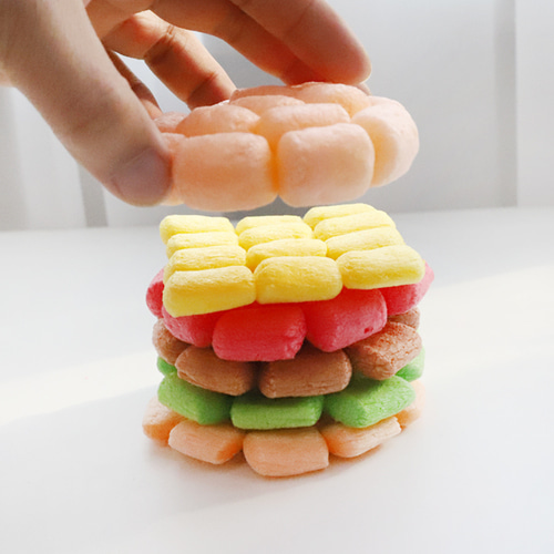 플레이콘 햄버거 만들기 키트 DIY/KIT 어린이교구 교육 노인미술