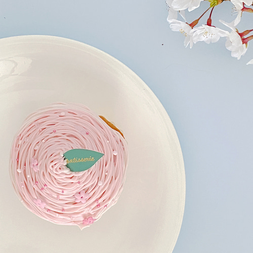 벚꽃 몽블랑 만들기 DIY KIT 어린이체험 요리키트 밀키트