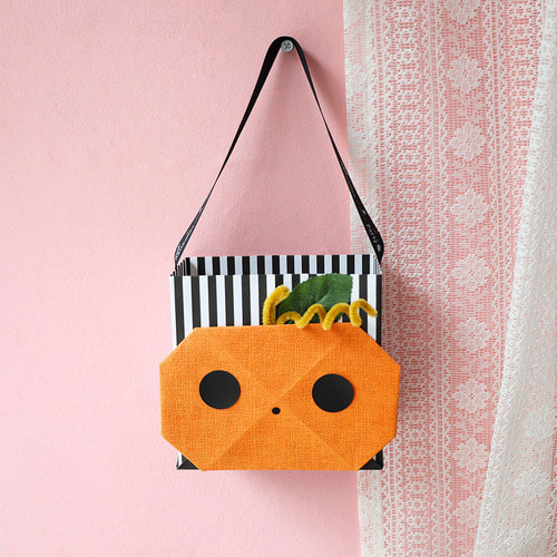 DIY 할로윈 호박 가방 종이접기 키트