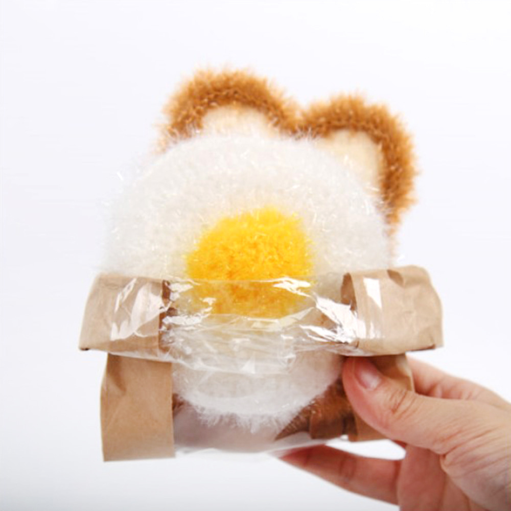 세상예쁜 계란후라이수세미 손뜨개 DIY 패키지 (계란수세미 만들기-전과정 제작영상 포함)