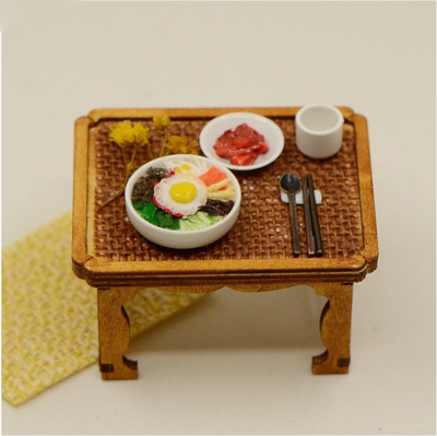 미니어처 음식 비빔밥 만들기 DIY 키트 미니셰프 컬렉션