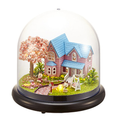 DIY 미니어처 돔하우스 - 벚꽃하우스